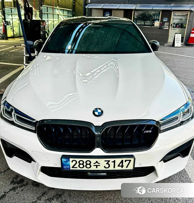 BMW M5 (F90) 2020 Белый из Кореи