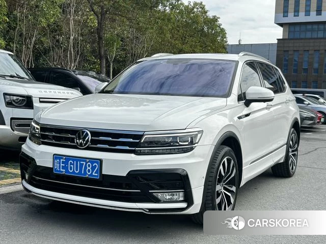 Volkswagen Tiguan L 2021 Белый из Китая