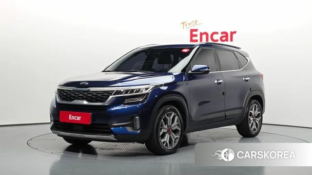 Kia Seltos 2020 Синий из Кореи