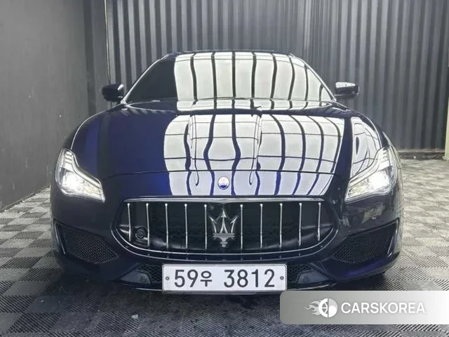 Maserati Quattroporte 2018 Синий из Кореи
