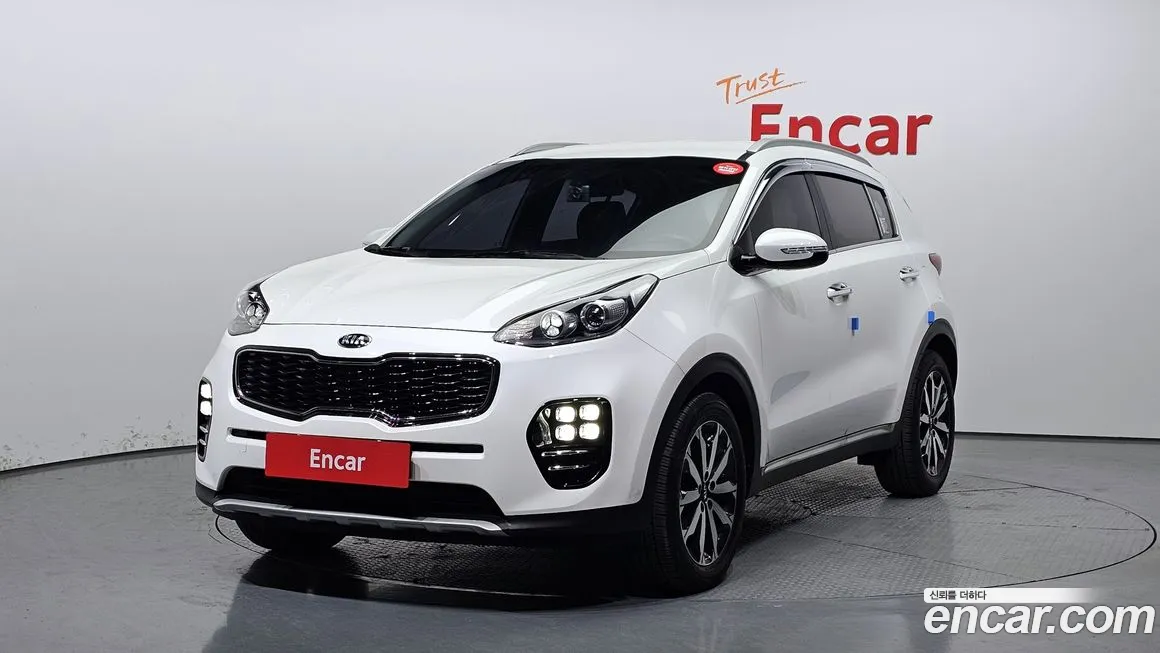 Kia Sportage 4th Generation 2018 Белый из Кореи