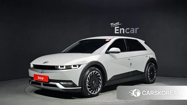 Hyundai Ionic 5 2022 Серебристо-серый из Кореи