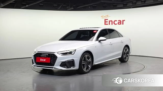 Audi A4 (B9) 2021 Белый из Кореи