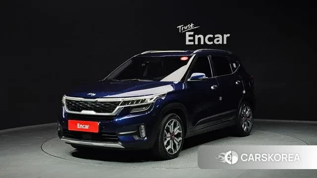 Kia Seltos 2019 Синий из Кореи
