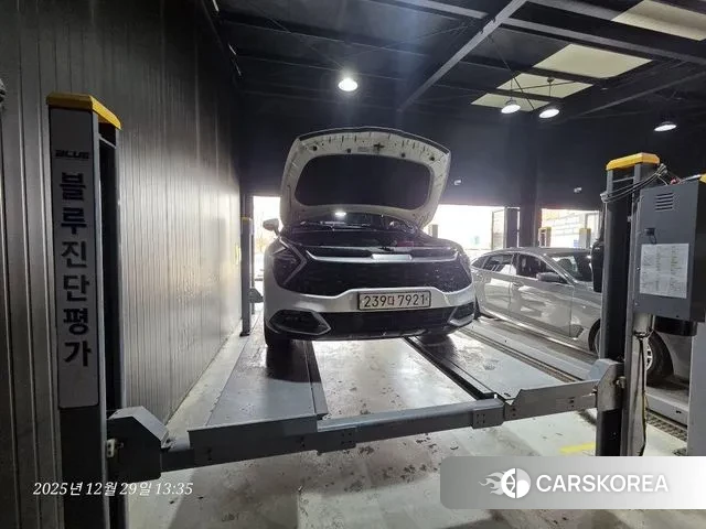 Kia Sportage 5th Generation Hybrid 2021 Белый из Кореи