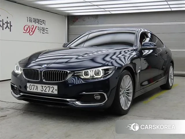BMW 4 Series (F32) 2018 Синий из Кореи