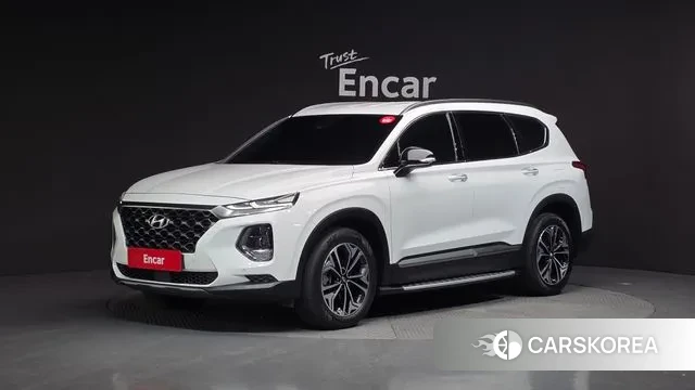 Hyundai Santa Fe TM 2018 Белый из Кореи