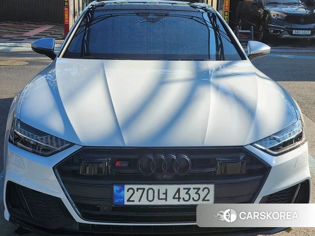 Audi S7 (4K) 2021 Жемчужный цвет из Кореи