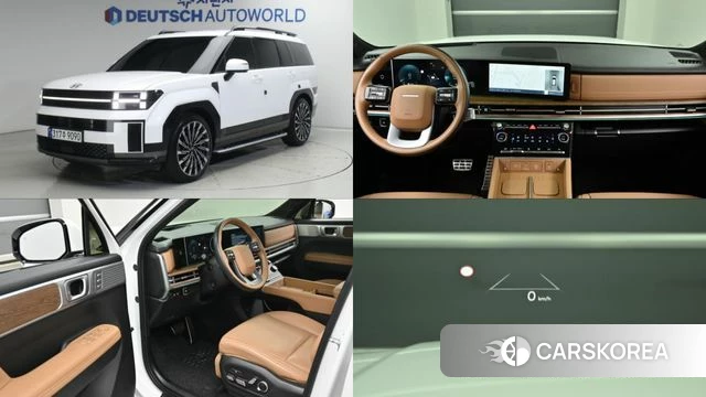 Hyundai Santa Fe (MX5) 2023 Белый из Кореи