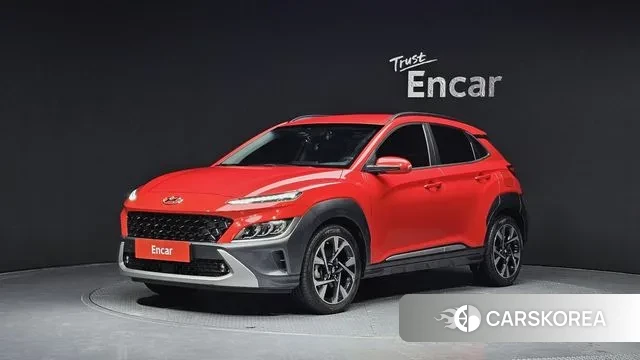 Hyundai The New Kona 2021 Красный из Кореи