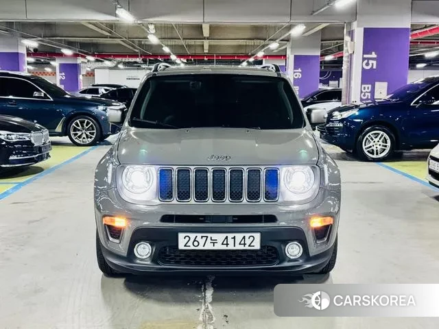 Jeep Renegade 2019 Серый из Кореи