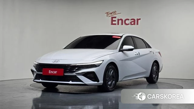 Hyundai The New Avante Hybrid (CN7) 2025 Белый из Кореи