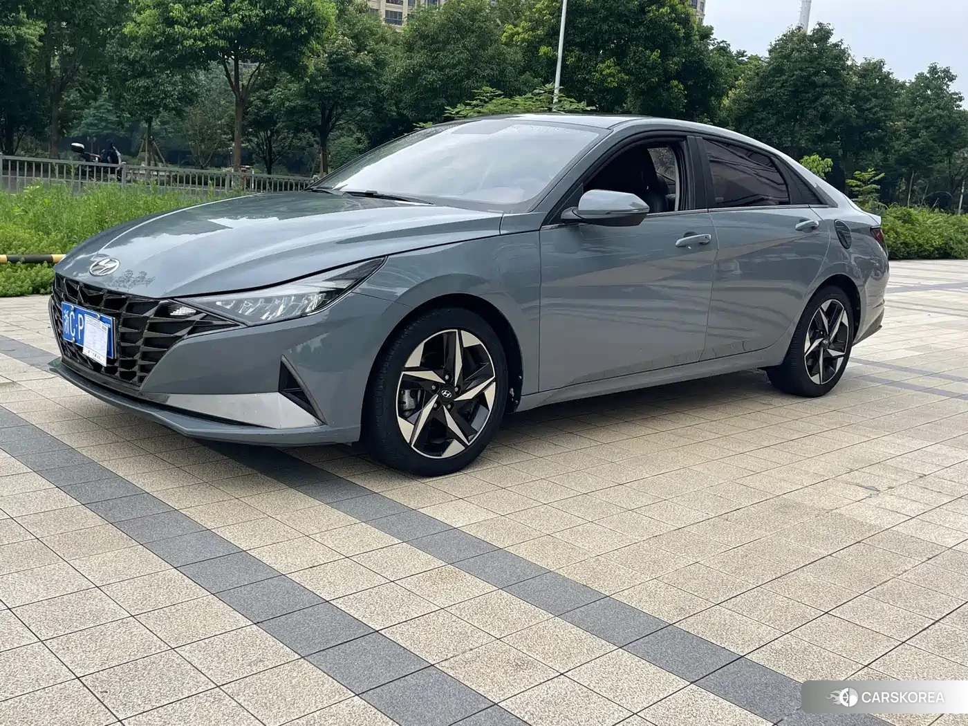 Hyundai Elantra 2020 Синий из Китая