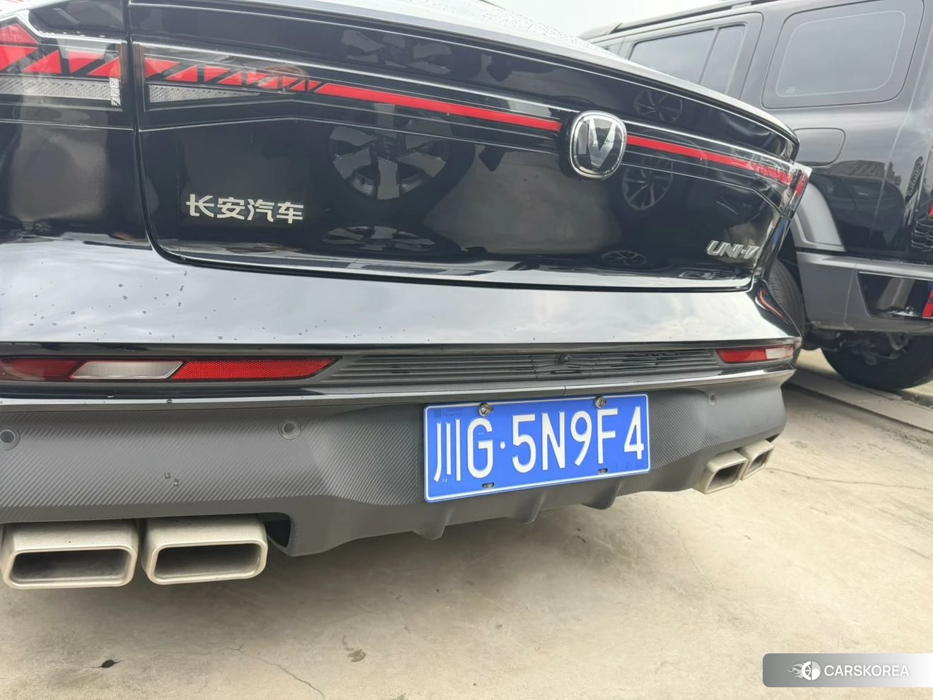 Chang'an UNI-V 2024 Черный из Китая
