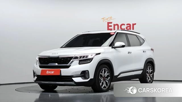 Kia Seltos 2021 Белый из Кореи