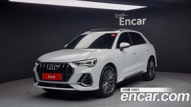 Audi Q3 (F3) 2022 Белый из Кореи