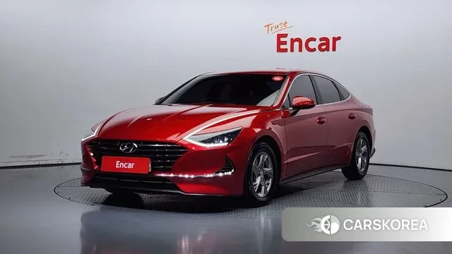 Hyundai Sonata (DN8) 2019 Красный из Кореи