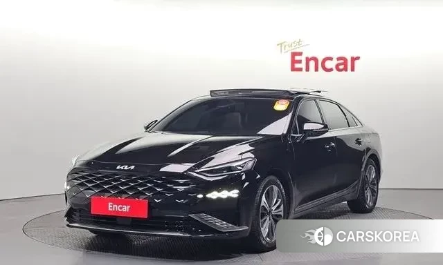 Kia K8 Hybrid 2023 Черный из Кореи