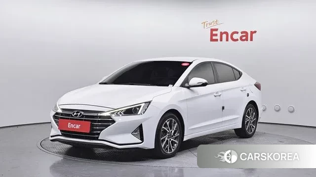 Hyundai The New Avante AD 2019 Белый из Кореи