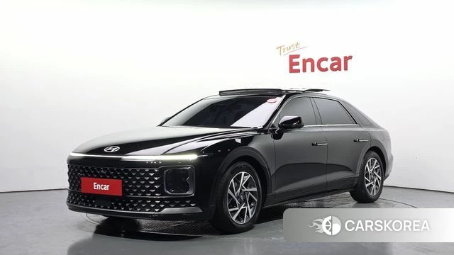 Hyundai Grandeur Hybrid (GN7) 2023 Черный из Кореи