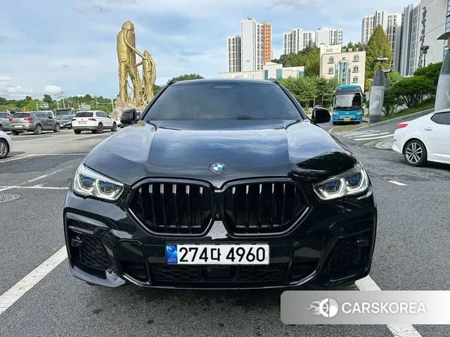 BMW X6 (G06) 2022 Белый из Кореи
