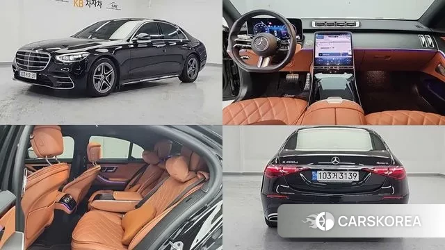 Mercedes-Benz S-Class W223 2022 Черный из Кореи