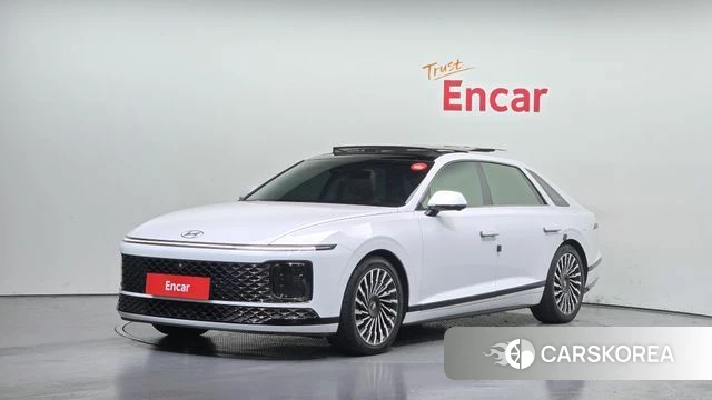 Hyundai Grandeur Hybrid (GN7) 2023 Белый из Кореи