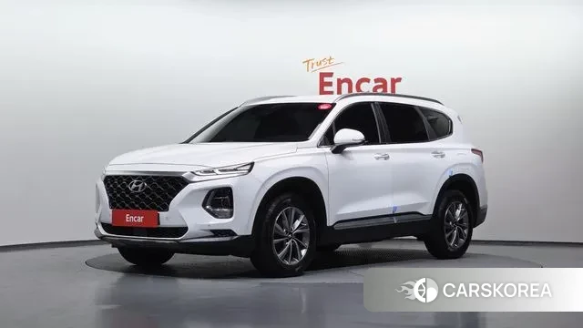 Hyundai Santa Fe TM 2020 Белый из Кореи