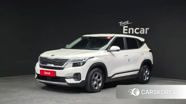 Kia Seltos 2021 Белый из Кореи