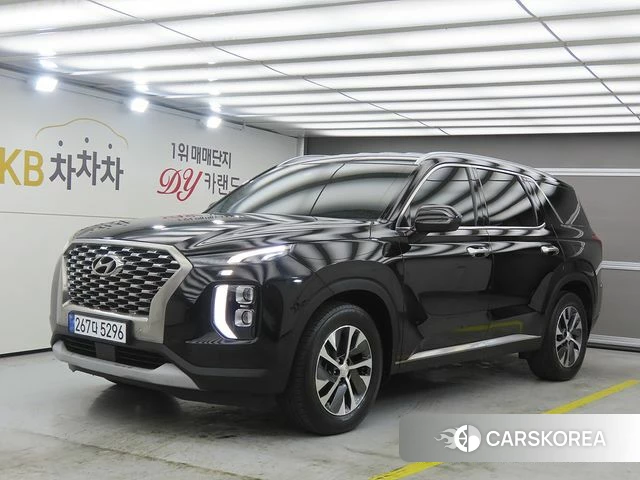 Hyundai Palisade 2022 Черный из Кореи