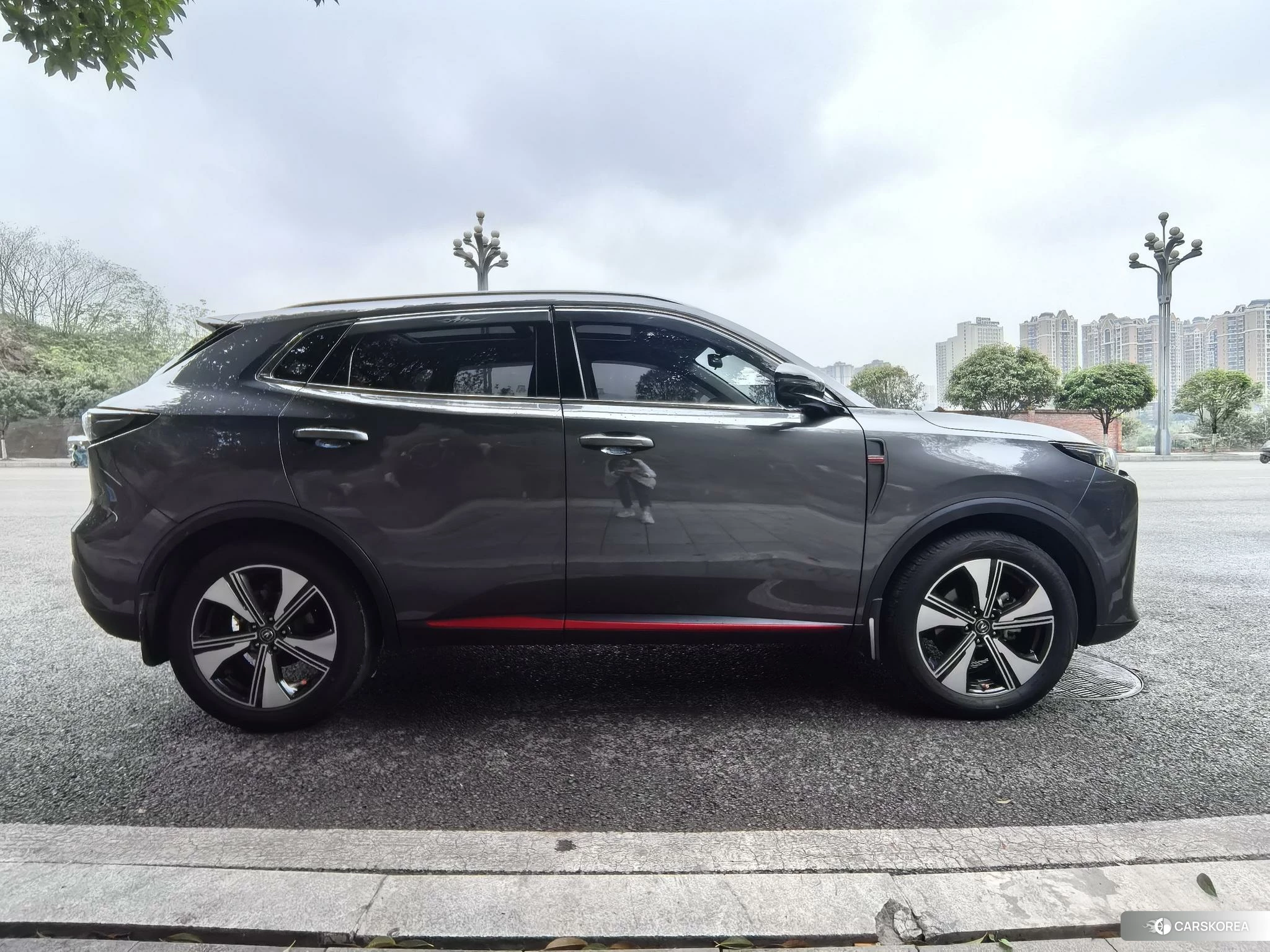 Chang'an CS55 PLUS 2021 Темно-серый из Китая