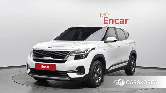 Kia Seltos 2021 Белый из Кореи