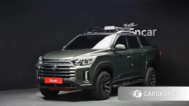 Ssangyong The New Rexton Sport 2021 Светло-зеленый из Кореи