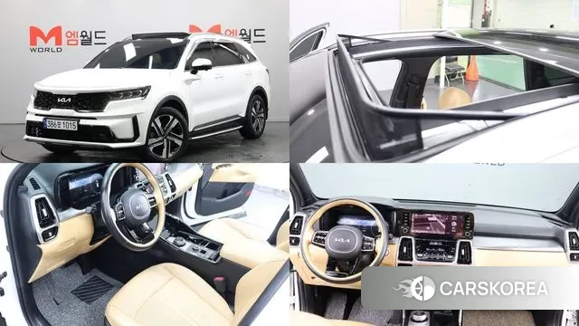 Kia Sorento 4th Generation 2022 Белый из Кореи