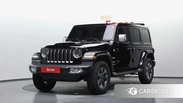 Jeep Wrangler (JL) 2021 Черный из Кореи