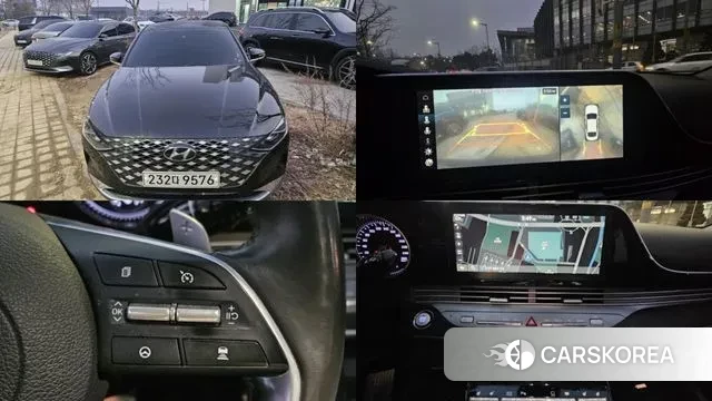 Hyundai The New Grandeur IG 2021 Черный из Кореи