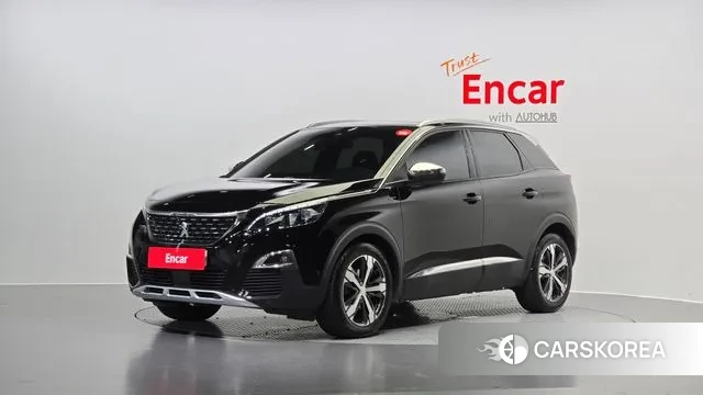Peugeot 3008 second generation 2019 Черный из Кореи
