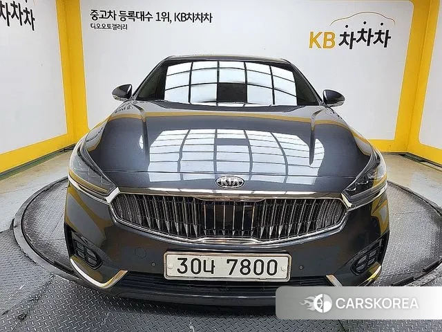 Kia Come New K7 2018 Серебристо-серый из Кореи