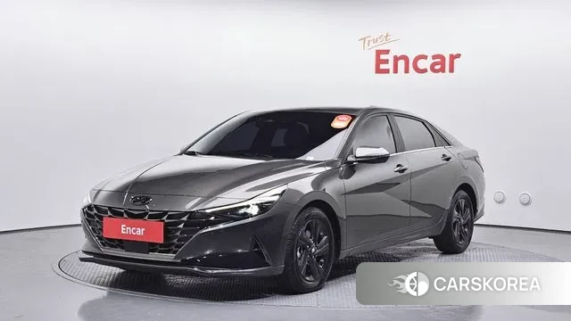 Hyundai Avante (CN7) 2021 Серый из Кореи