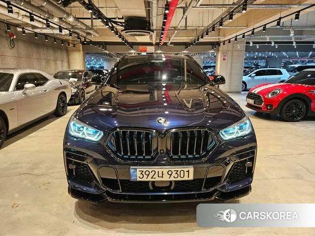 BMW X6 (G06) 2022 Черный из Кореи