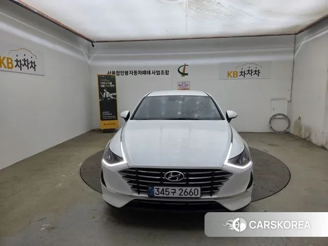 Hyundai Sonata (DN8) 2020 Белый из Кореи