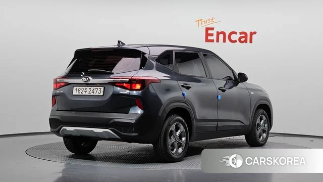 Kia Seltos 2019 Серый из Кореи