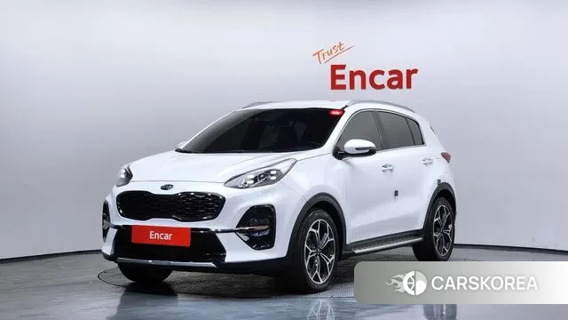 Kia Sportage The Bold 2018 Белый из Кореи