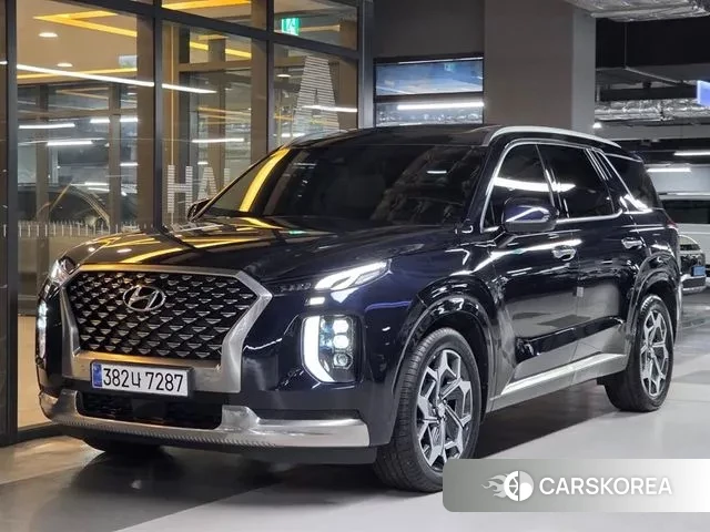 Hyundai Palisade 2022 Синий из Кореи