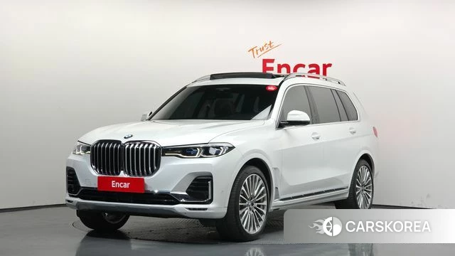 BMW X7 (G07) 2022 Белый из Кореи