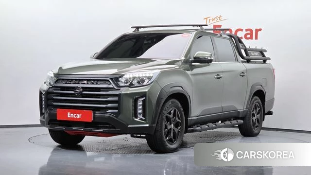 Ssangyong The New Rexton Sports Cannes 2022 Зеленый из Кореи