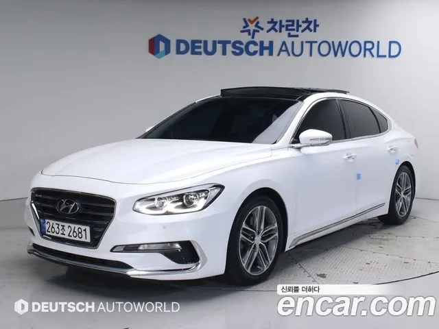 Hyundai Grandeur IG 2018 Белый из Кореи