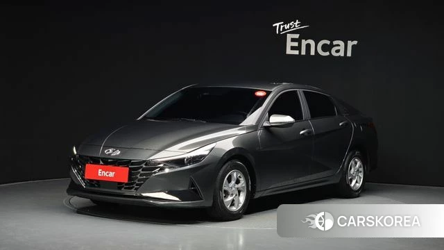 Hyundai Avante (CN7) 2023 Серый из Кореи