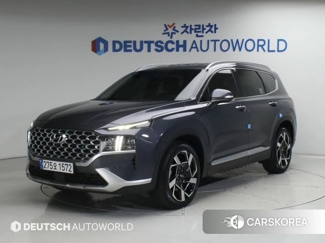 Hyundai The New Santa Fe 2021 Синий из Кореи