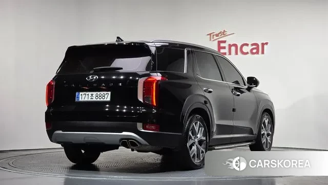 Hyundai Palisade 2021 Черный из Кореи